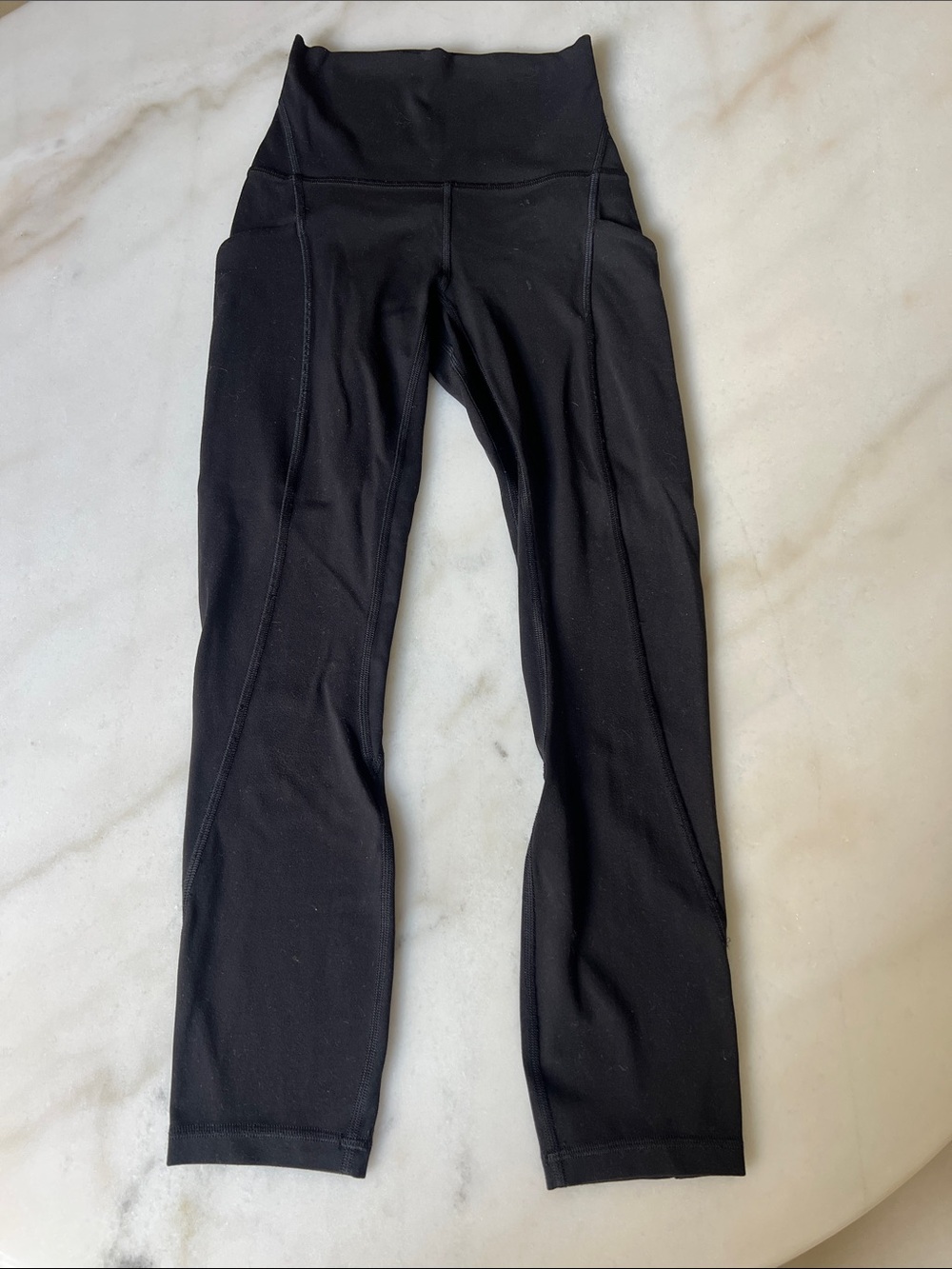 lululemon athletica Align 23” Black High-Rise Leggings with Pockets